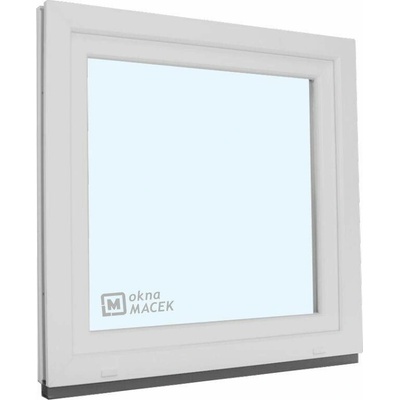 KNIPPING Plastové okno - 70 AD, 1500x1500 mm, OS, bílá Otevírání: levé, Sklo: čiré