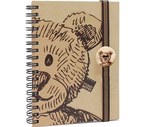 Notes Zošit čistý A6 Make