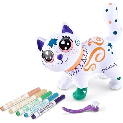 Crayola Washimals: Миеща се фигура на коте - 15 см (74-7518)