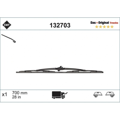 SWF Das Trucks 700 mm 132703