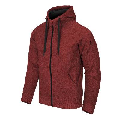 Helikon-Tex® mikina COVERT TACTICAL ČERVENÁ MELANŽ Barva: MELANŽ, Velikost: M