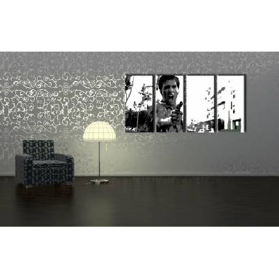 Ručne maľovaný POP Art obraz AL PACINO - 120x60 cm