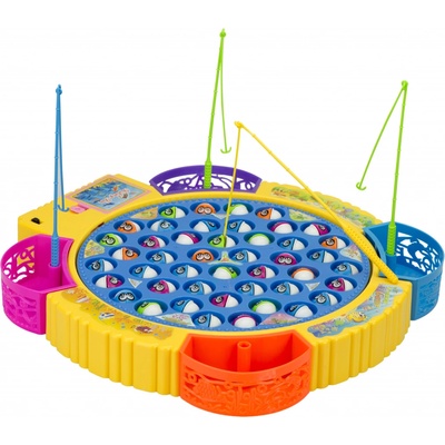 Fishing Fun NO.20222 Chytání rybiček v rybníku pro 4 hráče 45ks rybiček – Zbozi.Blesk.cz