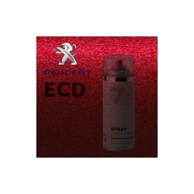 PEUGEOT ECD ROUGE ESUBERANTE metalická barva Sprej 400ml