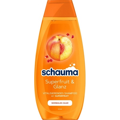 Schauma Superfruit & Shine šampón na normálne vlasy 400 ml