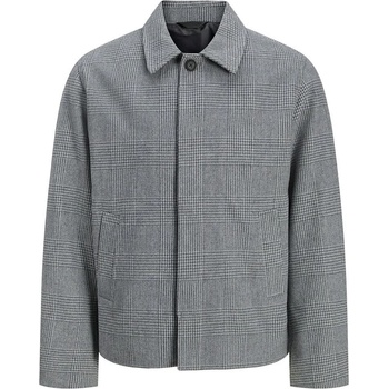 Jack & jones Палто Jack & jones Harris Short coat - Grey (Light Grey Melange / Check)