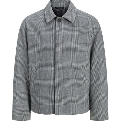 Jack & jones Палто Jack & jones Harris Short coat - Grey (Light Grey Melange / Check)