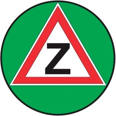Samolepka na auto - začiatočník