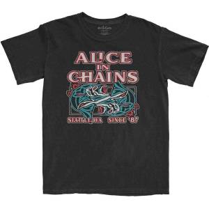Alice In Chains Totem Fish Black M Риза (AICTS17MB02)