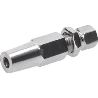 Rukojeť pro nerezové lano 3 mm, s vnitřním závitem M5, broušená nerezová ocel K320 /AISI304