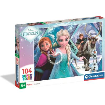 Clementoni - Puzzle Disney Frozen - 100 piese