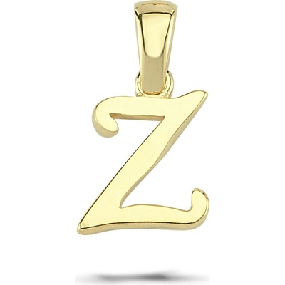 Lillian Vassago Zlatý prívesok písmeno Z LLV03 GP002 Z Žltá