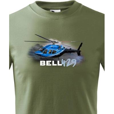 Dětské tričko Bell 429 MilitaryCanvas Dětské tričko Bezvatriko.cz 3237