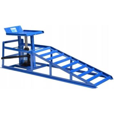 GEKO Nájezdové rampy s hydraulickým zvedákem, pár - 2 t - G02048