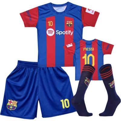 Numberoplus Premium dětský fotbalový dres + fotbalové ponožky - FC Barcelona Lionel Messi – Sleviste.cz