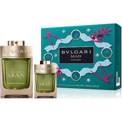 Bvlgari Комплект за мъже Bvlgari MAN Wood Essence - Eau de Parfum 100 мл + 15 мл