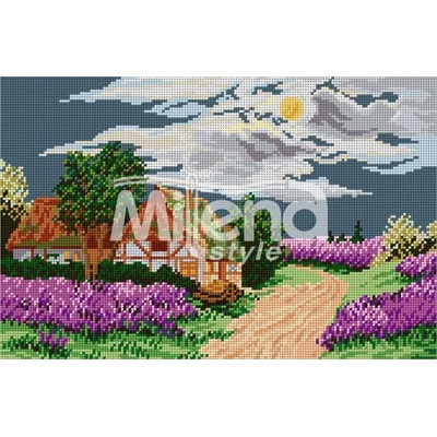 Milena Style Сребърна нощ - гоблен със схема