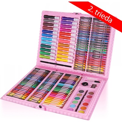 ISO 9174 Výtvarná sada Mega Art Set 168 ks růžová
