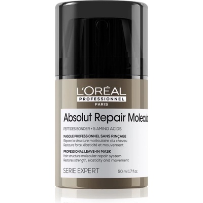 L'Oréal Serie Expert Absolut Repair Molecular възстановяваща маска за увредена коса 50ml