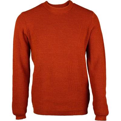 Reiff Мъжки вълнен пуловер Reiff Anton Jumper Merino jumper - Terra - размер 58/60 (EU) (005-6686-0415)