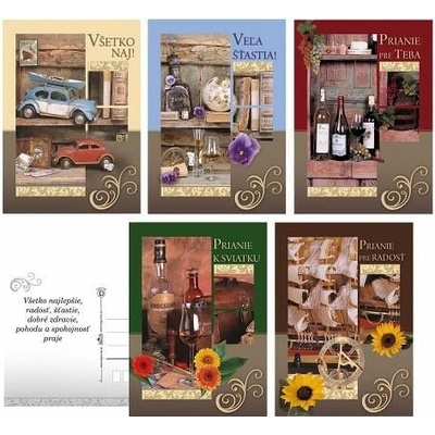 ARGUS Pohlednice k narozeninám,k svátkúm 06150565-c – Zboží Mobilmania