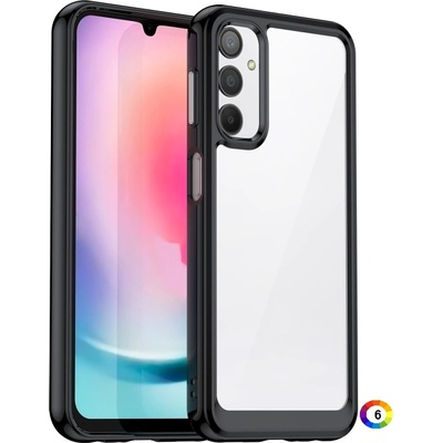 Samsung Galaxy A24 4G Силиконов Калъф Transparent TPU и Протектор
