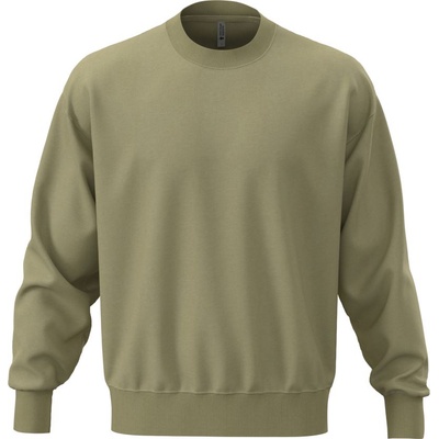 Next Level Apparel N 9007 / Унисекс суитшърт с голям размер, изработен от плътен памук - светло маслиненозелен XXXL (089007w0513)