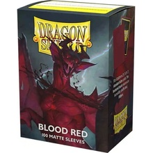 Dragon Shield Blood Red Matte obaly 100 ks