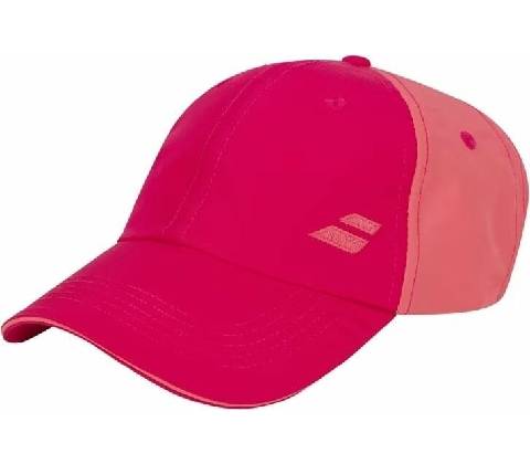 Babolat Basic Logo Cap Junior Red Rose