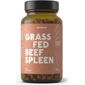 Nutriest Grass Fed Beef Spleen, 240 капсули, Nutriest (041044 NUTRS)