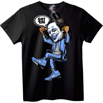 NOONEBRAND Тениска GOT 'EM Joker - M, Black