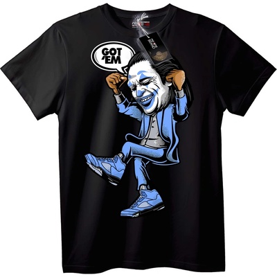 NOONEBRAND Тениска GOT 'EM Joker - M, Black