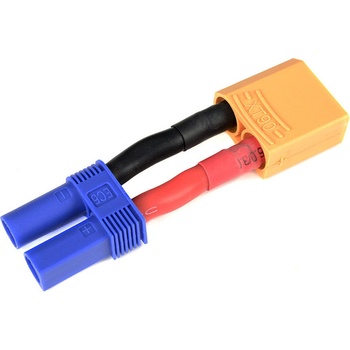 GForce Konverzní kabel EC5 samice XT-90 samec 10AWG GF-1301-118