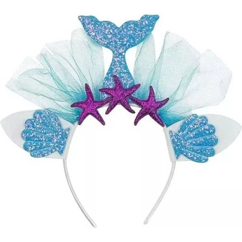 Widmann Костюмен аксесоар: Тиара на лазурна русалка (30231)