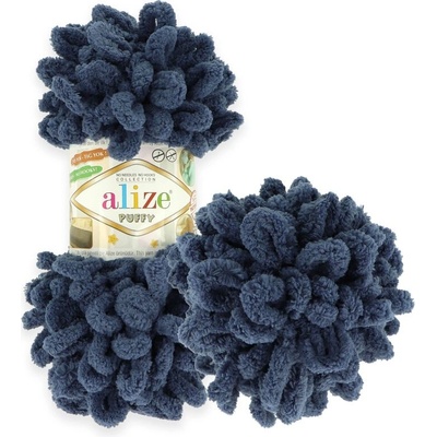 Alize Puffy 900 tmavá džínsová modrá