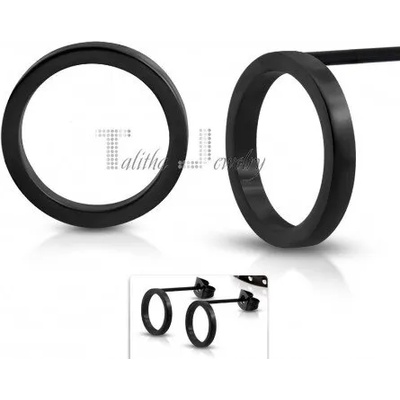 Talitha Универсални обеци „Черен кръг