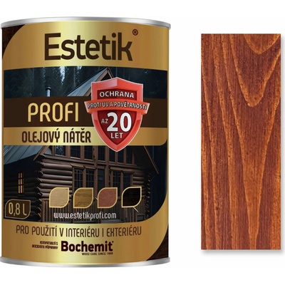 Bochemit Estetik Profi 15+ 0,8 l Teak – Zboží Mobilmania