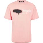 Palm angels Тениска PALM ANGELS Men's Spray T-Shirt - Pink/Black