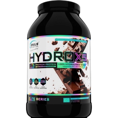 GENIUS NUTRITION Hydro X5 | 100% Hydrolyzed Whey [1800 грама] Шоколад