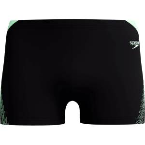 Speedo Мъжки бански слипове Speedo Hyperboom Splice Aquashort Swim brief - Black / Alfalfa Green - размер 2 (DE) (050-1377-0411)
