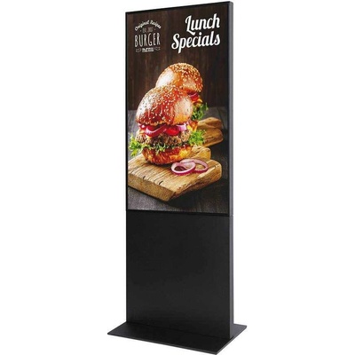 Jansen Display s.r.o. Digitálny totem Smart Line 55" čierny, s monitorom