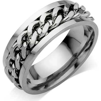 Bruno Prsten s pohyblivým řetízkem S4176