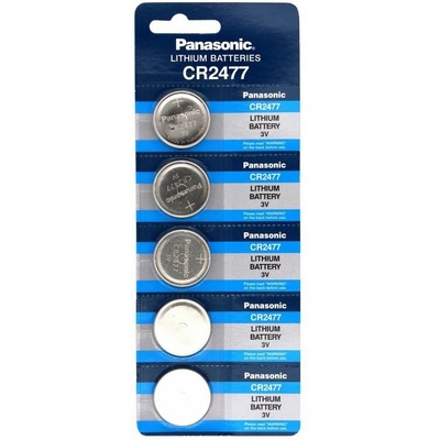 Panasonic Lithium CR2477 5ks SPPA-2477