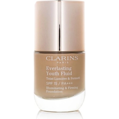 Clarins Everlasting Youth Fluid SPF15 rozjasňujúci a spevňujúci make-up 101 Linen 30 ml