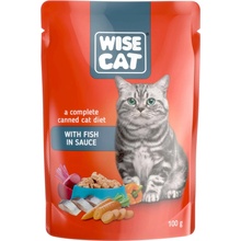 Wise Cat s rybou v jemnej omačke 100 g