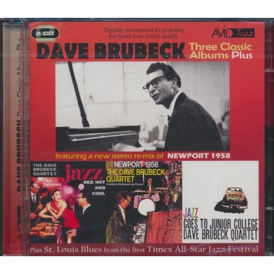 Jazz Red Hot and Cool/Newport 1958/Jazz Goes to Junior College Dave Brubeck CD