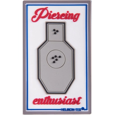 Helikon-Tex Nášivka PIERCING ENTHUSIAST velcro plastová