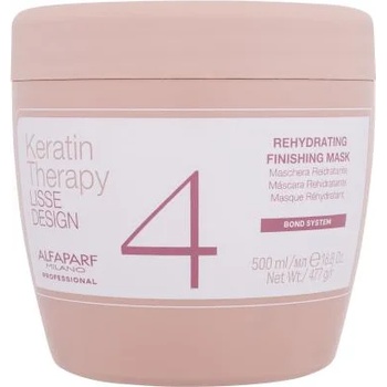 ALFAPARF Milano Keratin Therapy Lisse Design Rehydrating хидратираща маска за коса 500 ml за жени