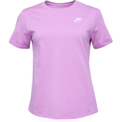 Nike Dámske tričko NSW TEE CLUB Ružová Biela
