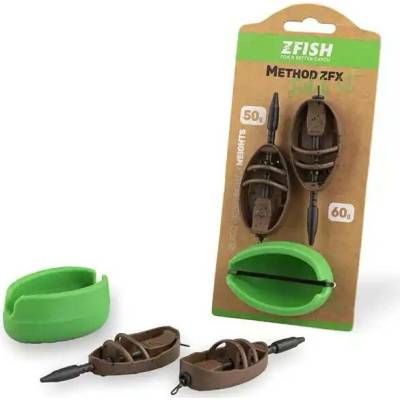 Zfish Sada Method Feeder Set ZFX 50,60g + Formička